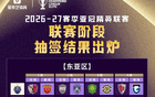 26/27亚冠对阵出炉：海港国安对手一样主客对调 申花二级联赛战日本杯冠军